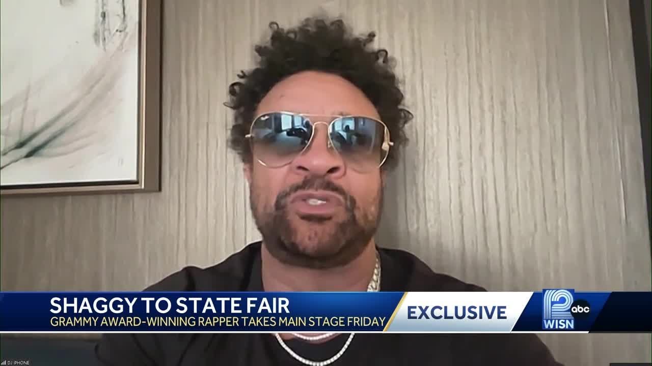 Exclusive: Shaggy talks to 12 News ahead of state fair performance