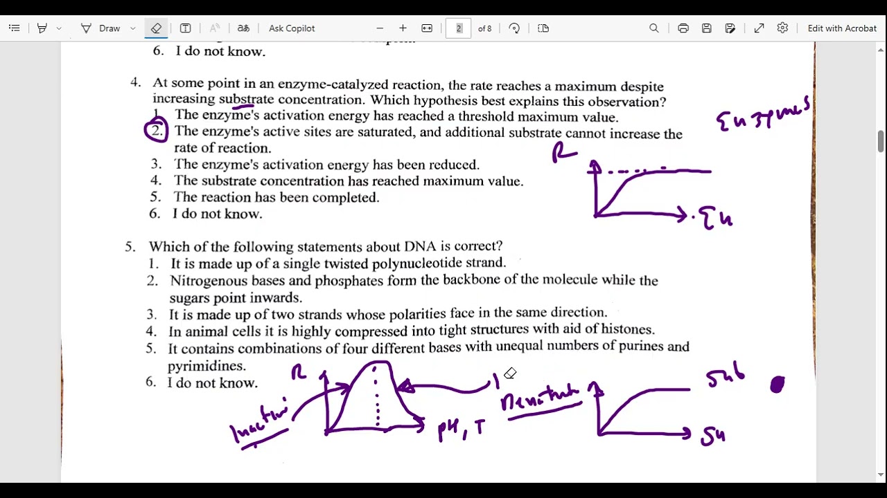 Biology test 2|| Bio1400 2023|| UNZA