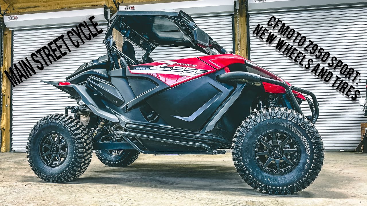 CFMoto Z950 Sport: New Wheels and Tires from Main Street Cycle