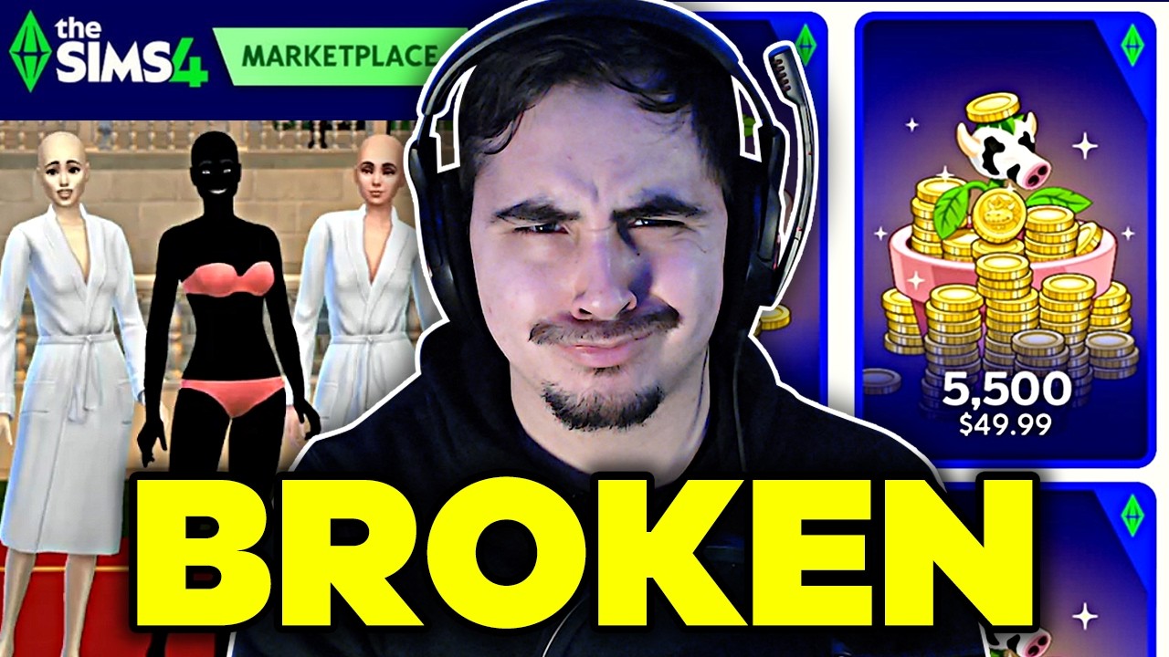 The Sims 4 Paid Mods Just DESTROYED The Game (Marketplace)