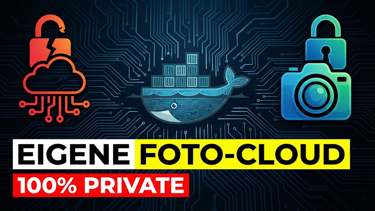Immich Tutorial 2025: Eigene Foto-Cloud mit Docker EINFACH installieren 📸