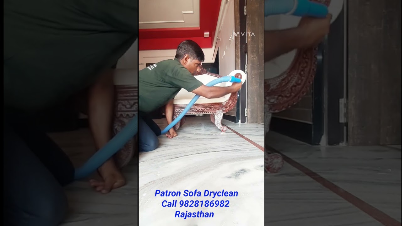 सोफा कैसे ड्राई क्लीन होता है | Sofa Cleaning Tips| DIY  #sofacleaningdubai #sofa