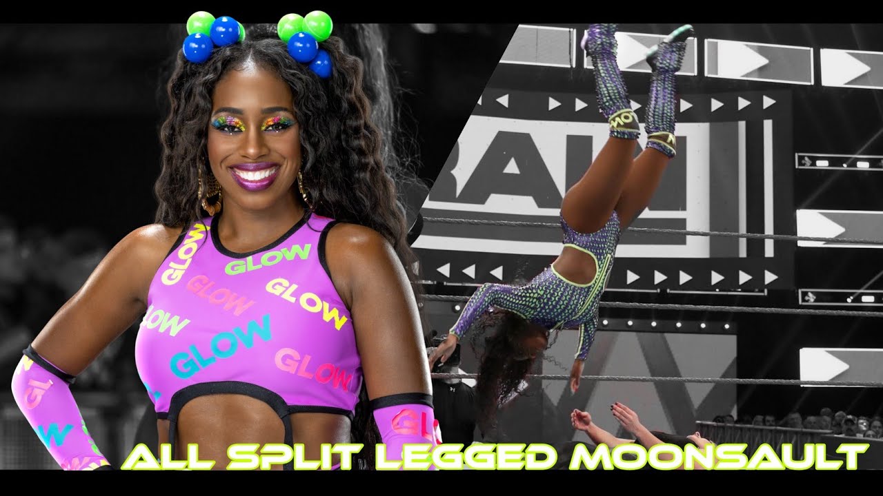 Naomi All Split Legged Moonsault {Banksie}