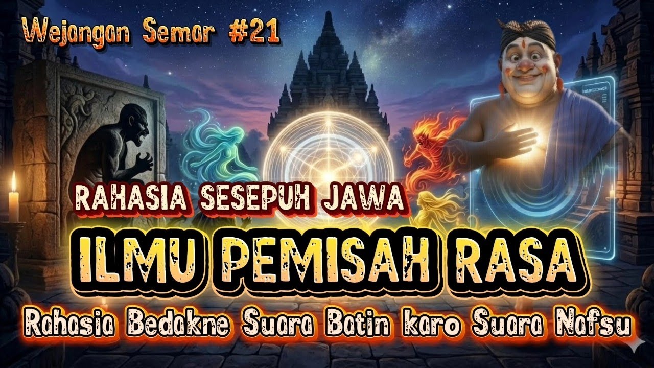 ILMU PEMISAH RASA: Rahasia Sesepuh Jawa Mengenali Suara Batin vs Nafsu