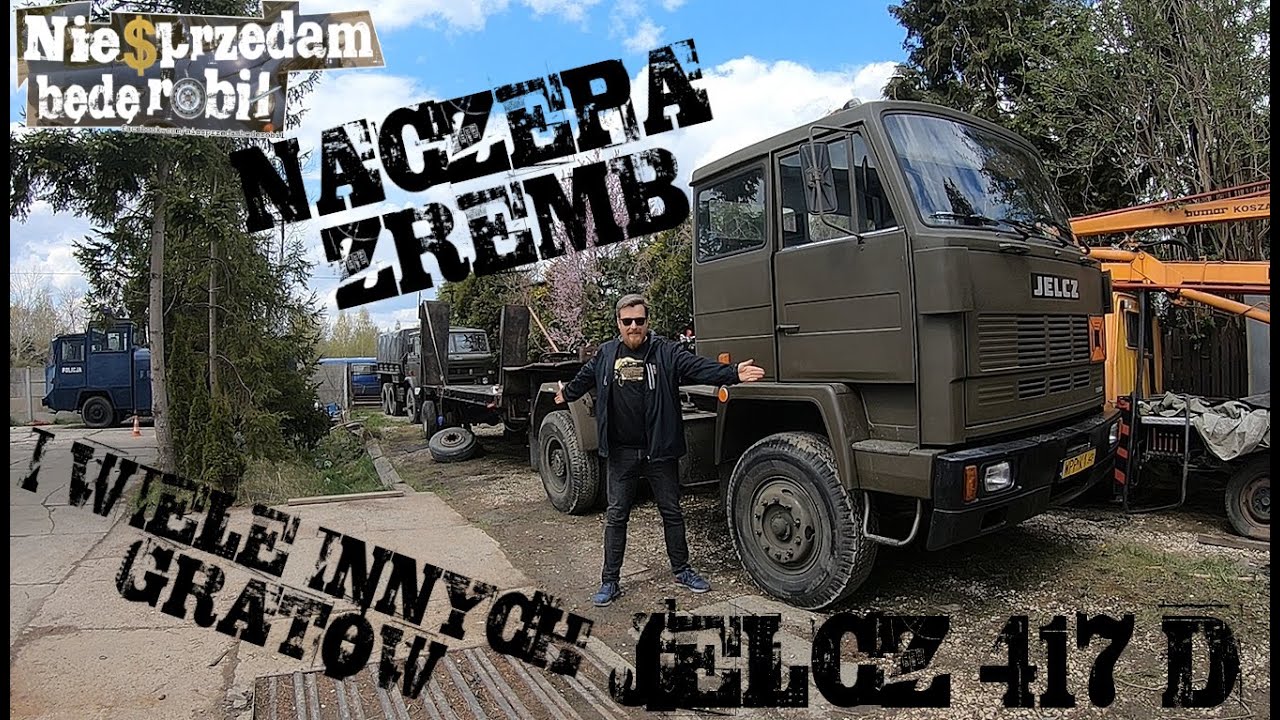 NaGarażu 24 | JELCZ 417D + NACZEPA | MERCEDES 406 | POLONEZ 3D | I WIELE INNYCH