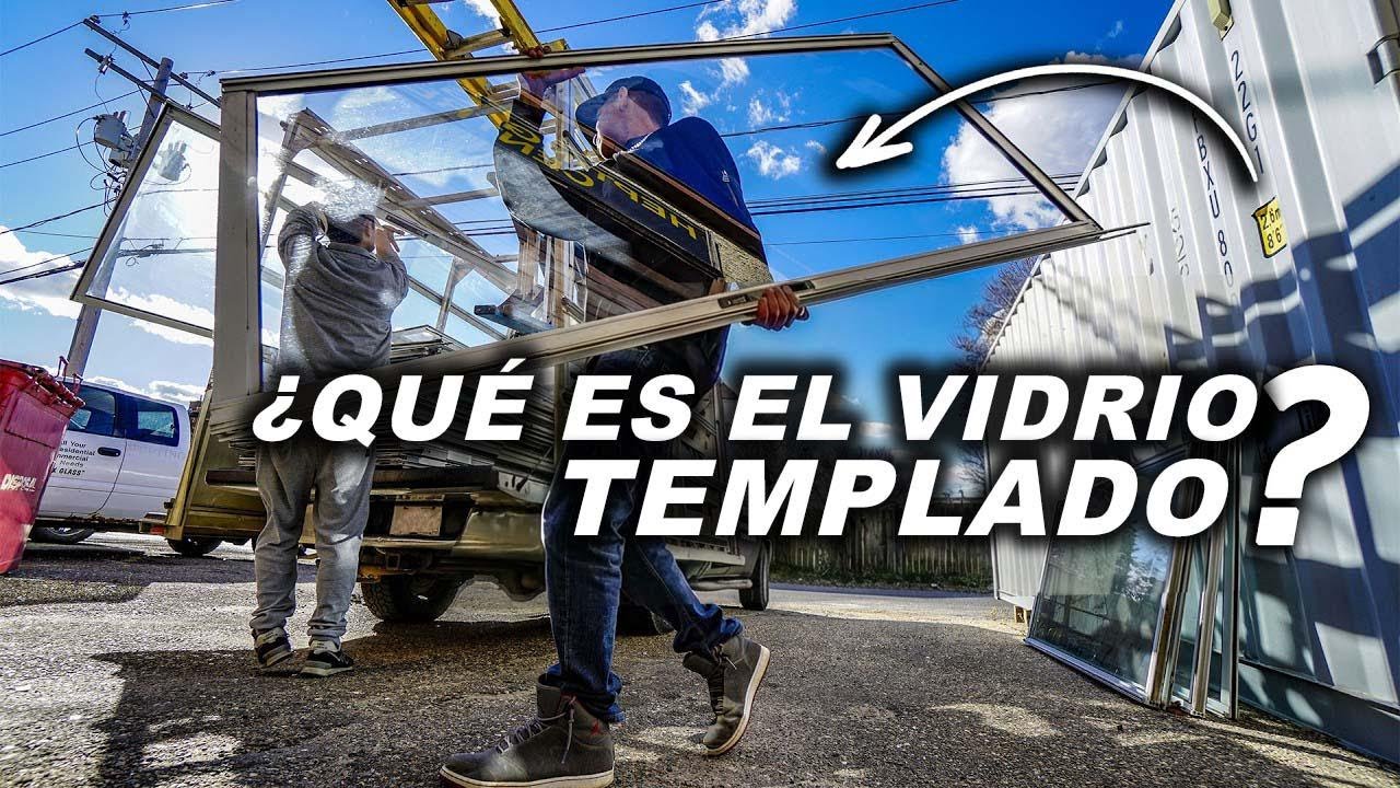 ¿Qué es el vidrio templado y cómo se fabrica?