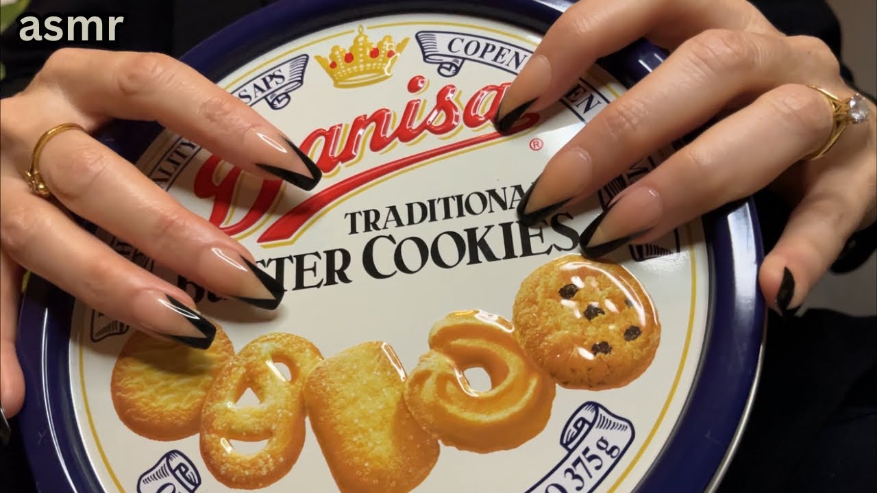 ASMR ✨ Tapping on Cookie Tins! ✨ No Talking