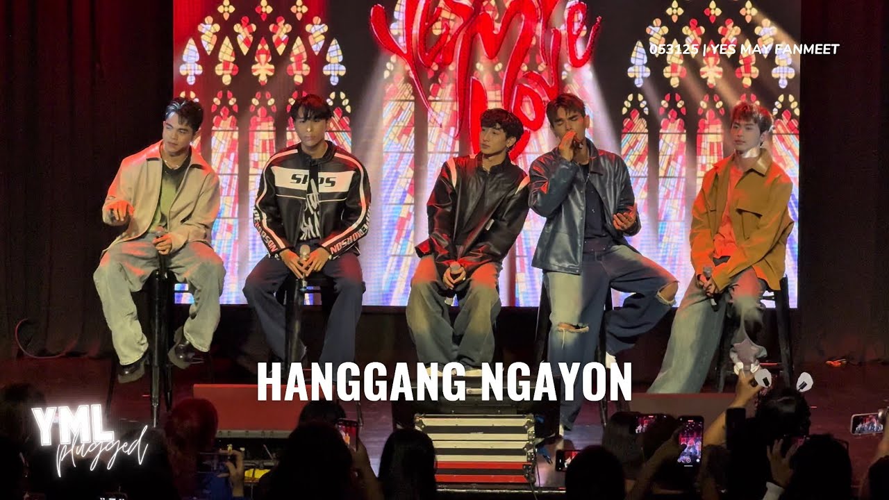 [YML LIVE] Hanggang Ngayon by Yes My Love at YES MAY FANMEET