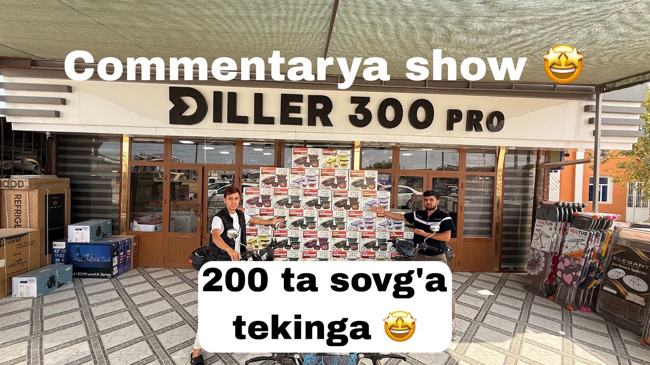 Turtkul bugun Diller 300 proda aksiya + skidka sizlar uchun
