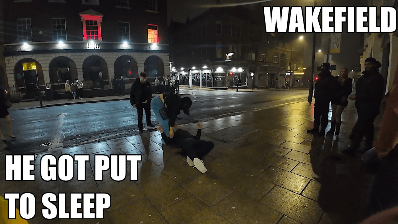Wakefield CHAOS at the end of the night!