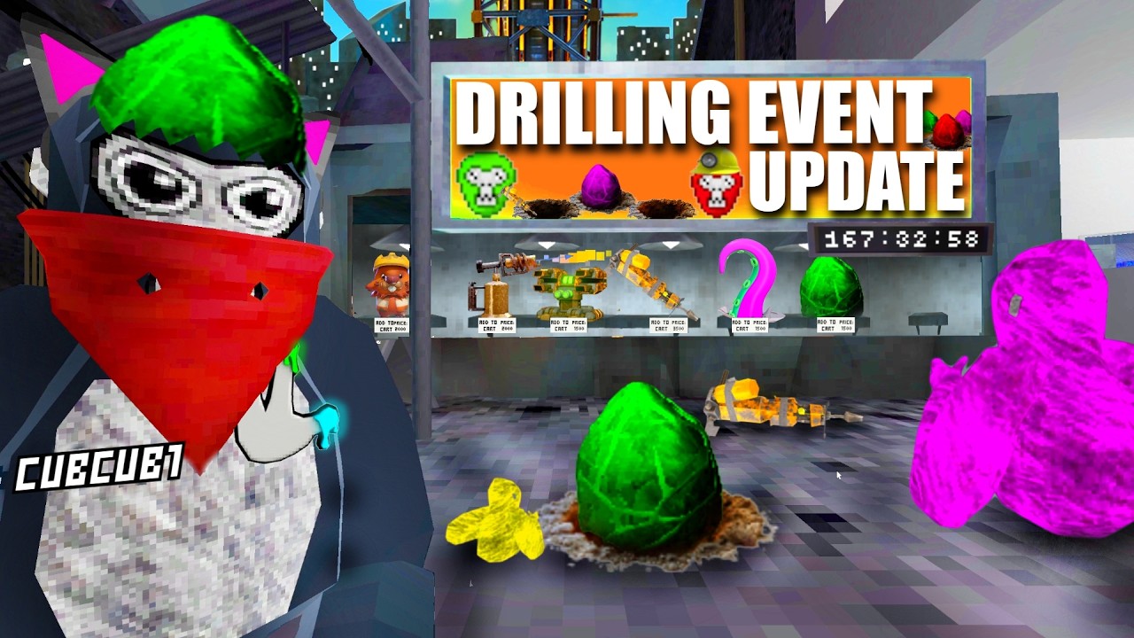 Is Gorilla Tags NEW Drillavator Event Update Here… (MASKED MAN)