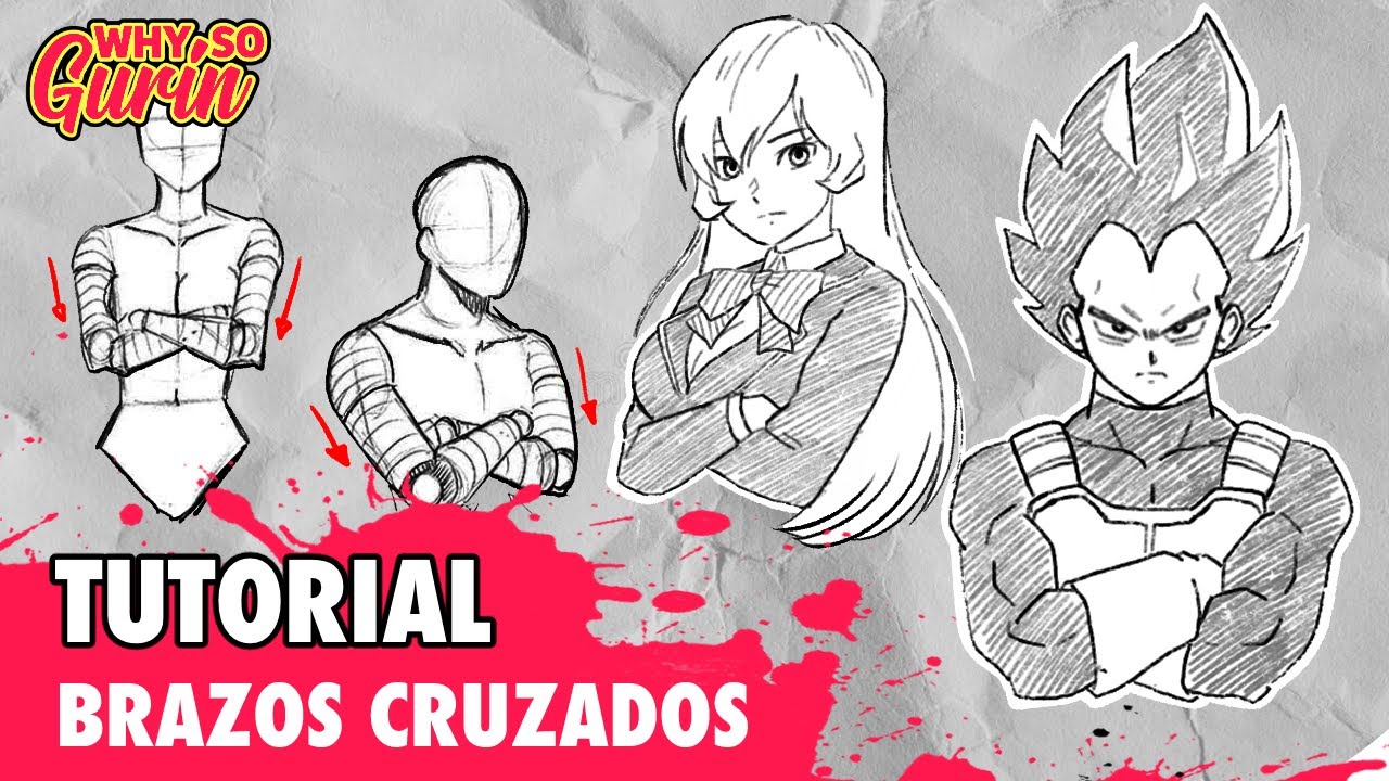 Como DIBUJAR BRAZOS CRUZADOS | Why So Gurin