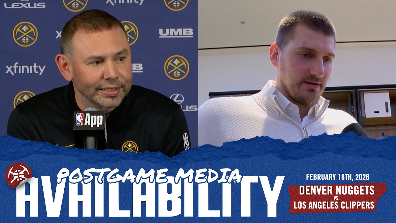Послематчевое интервью Denver Nuggets против LAC 🎙️