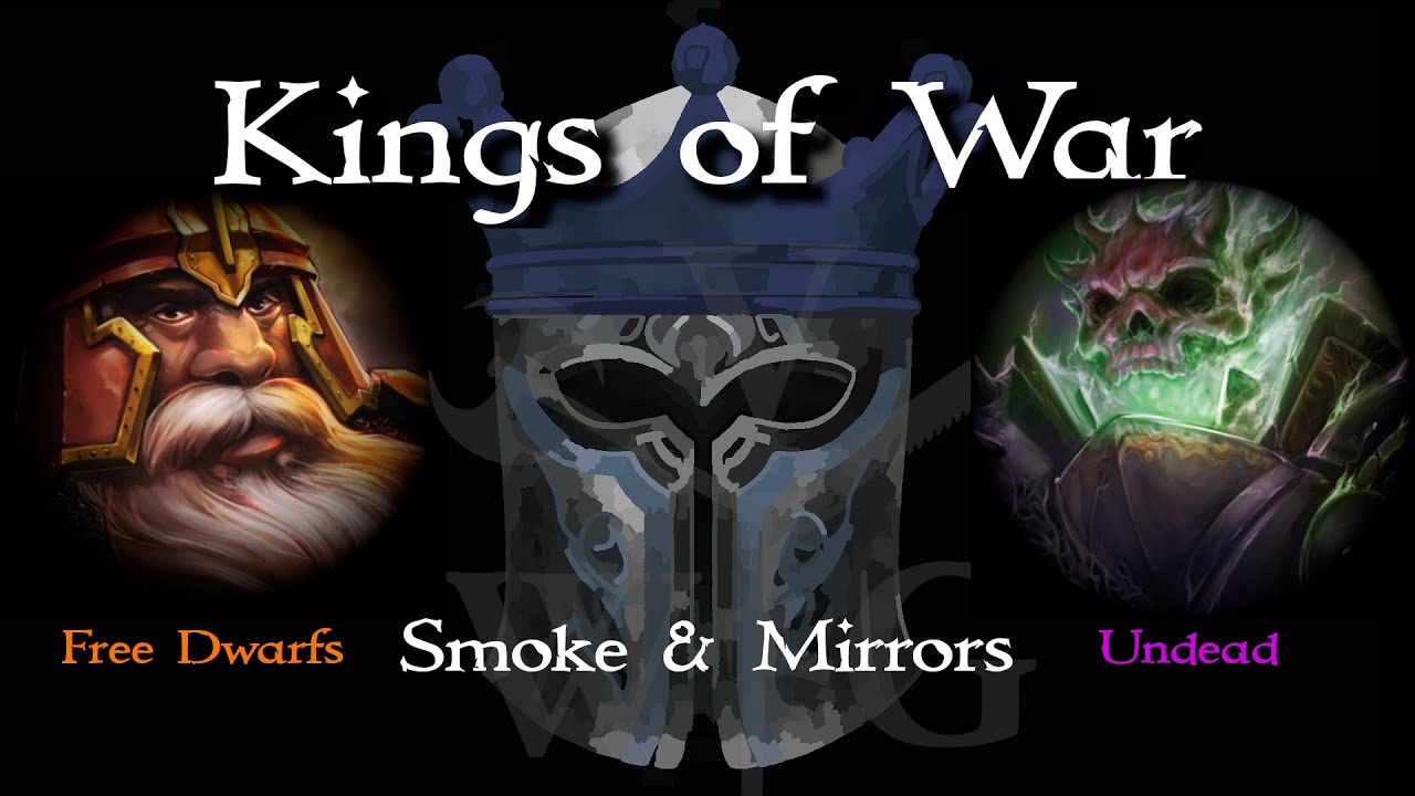 Kings of War CoK 2024 - Free Dwarfs vs Undead - Scenario: Smoke & Mirrors