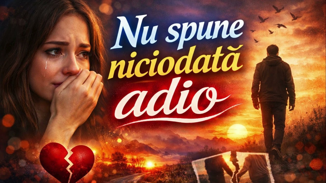 Nu spune niciodată adio 💔 | Poveste despre iubire și despărțire