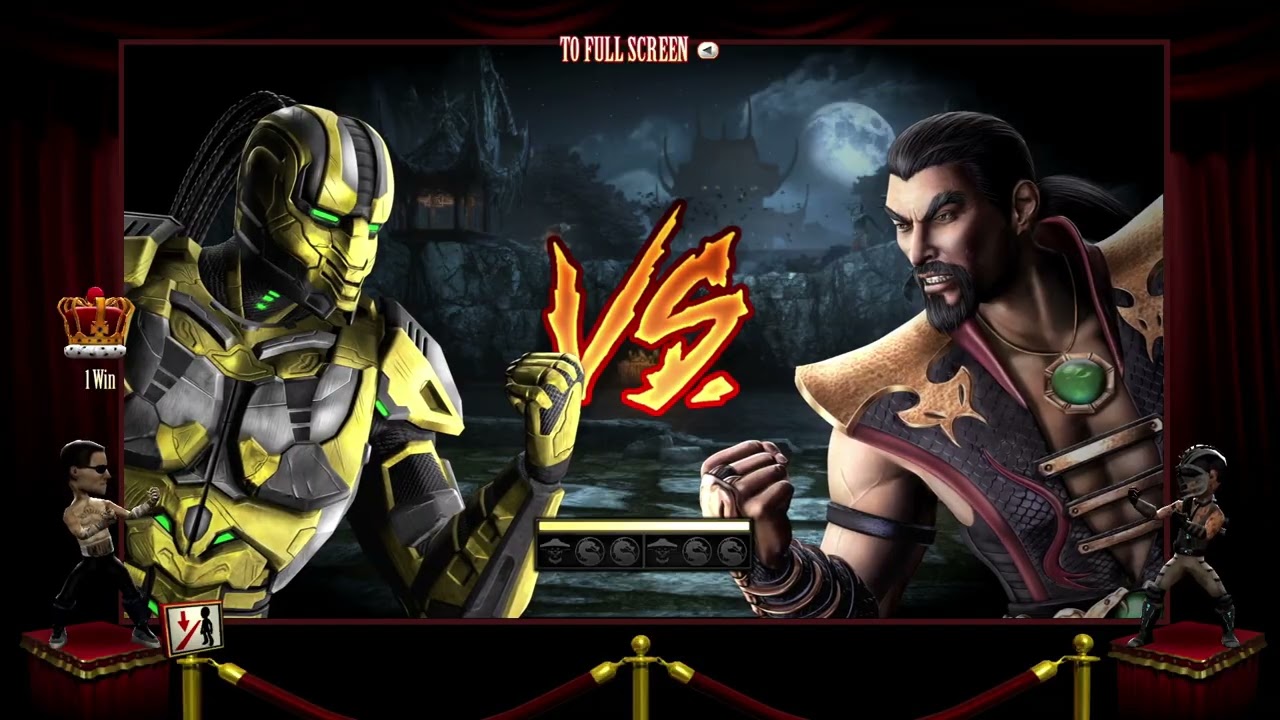 Mortal Kombat 9 Online Sets: Shang Tsung vs Cyrax (CBG_STRAPPED)