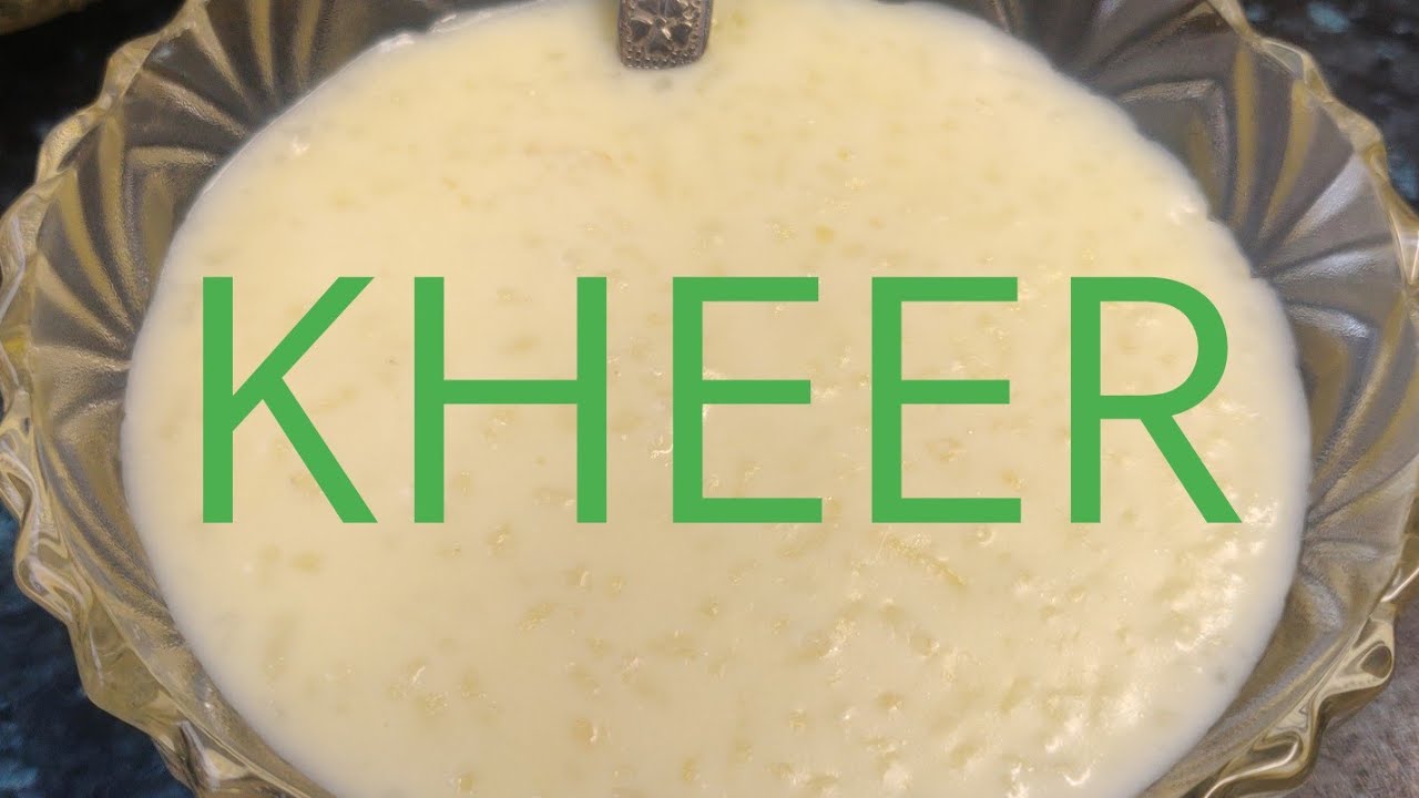 Kheer | Rice Pudding | Easy Quick Simple Halal Recipe