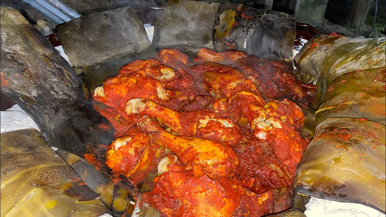 El más rico pollo en penca de Maguey