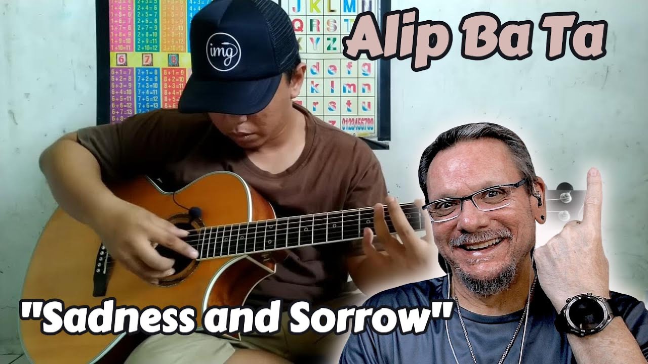 Alip Ba Ta | Sadness and Sorrow - Ost Naruto (guitar cover) | First Time Reaction