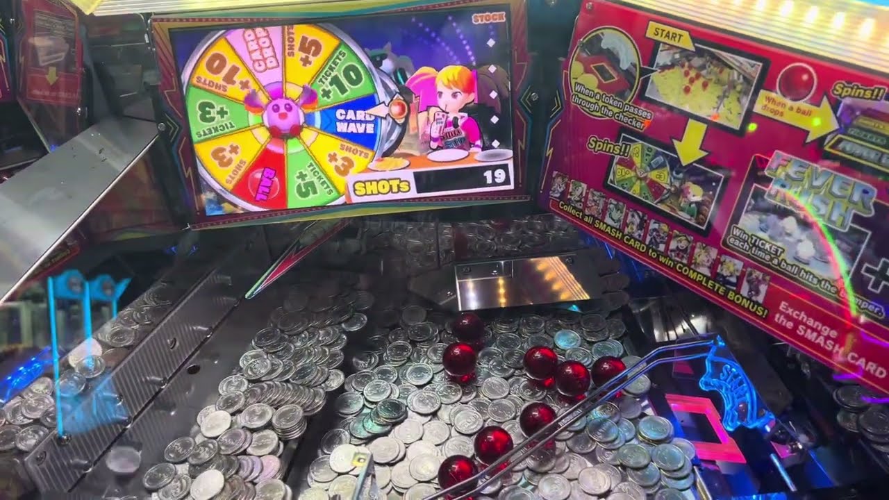NEW GAME! “SMASH STADIUM” AT ROUND 1 ARCADE! | JJGeneral1 Arcade