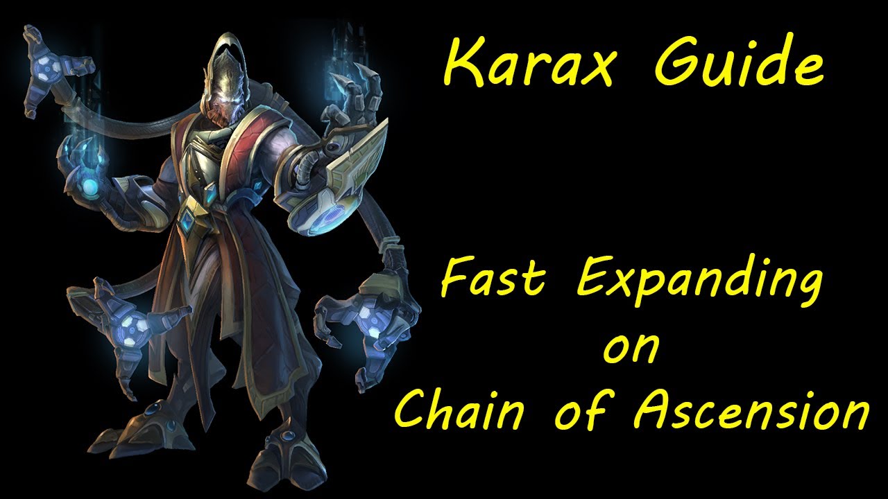 Starcraft 2 Coop Karax Guide - Fast Expanding on Chain of Ascension