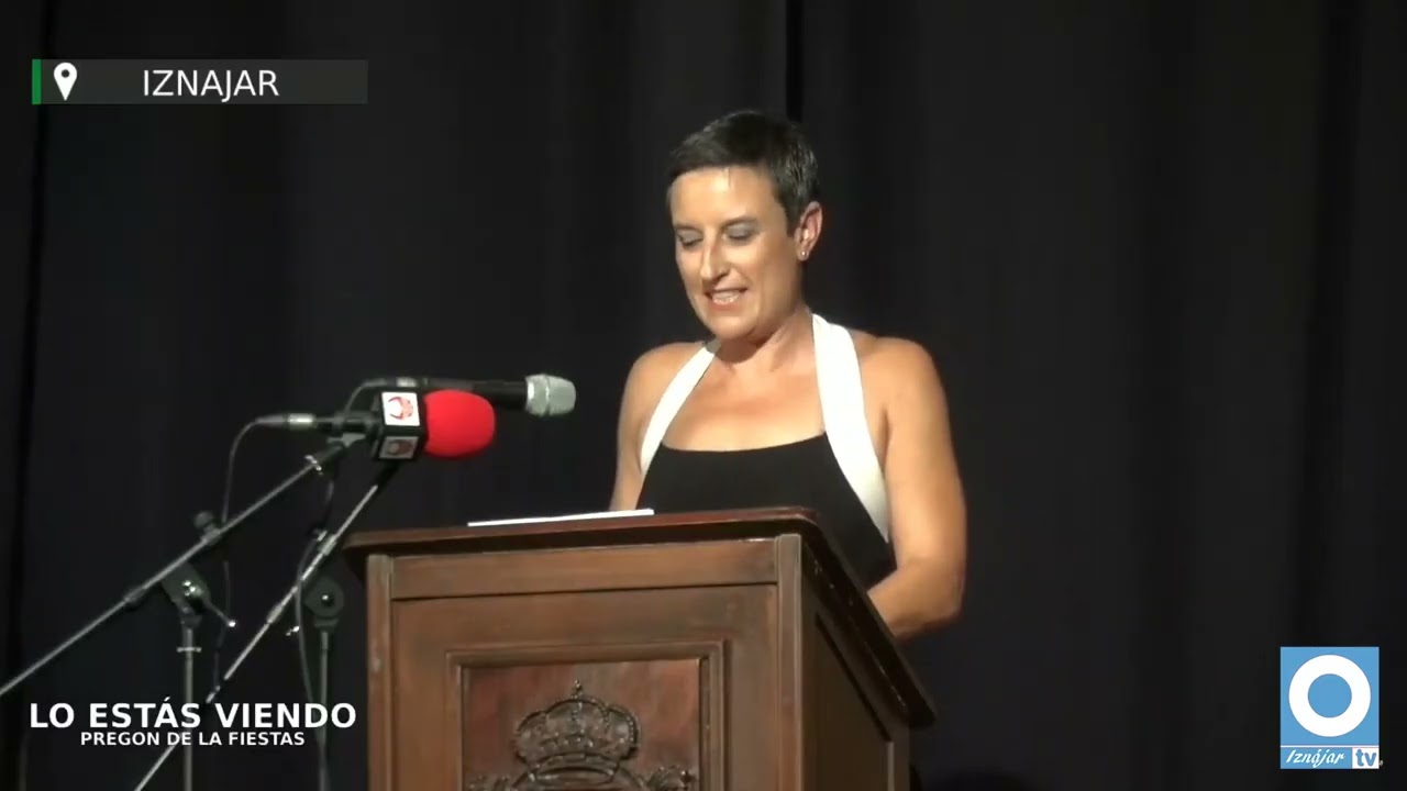Pregón de las Fiestas Patronales de Iznájar 2024
