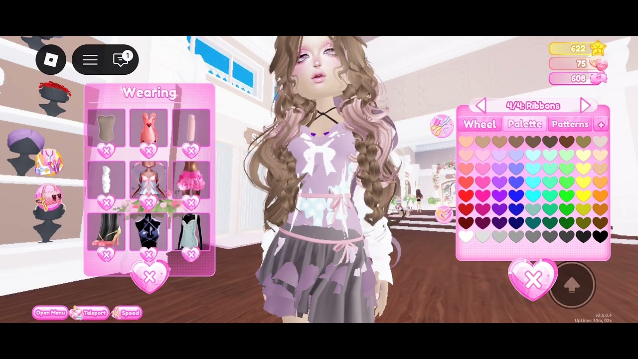 How to make a ballet dancer in dti like and sub for more bye guys #kawai theme #cute #nice#good for 