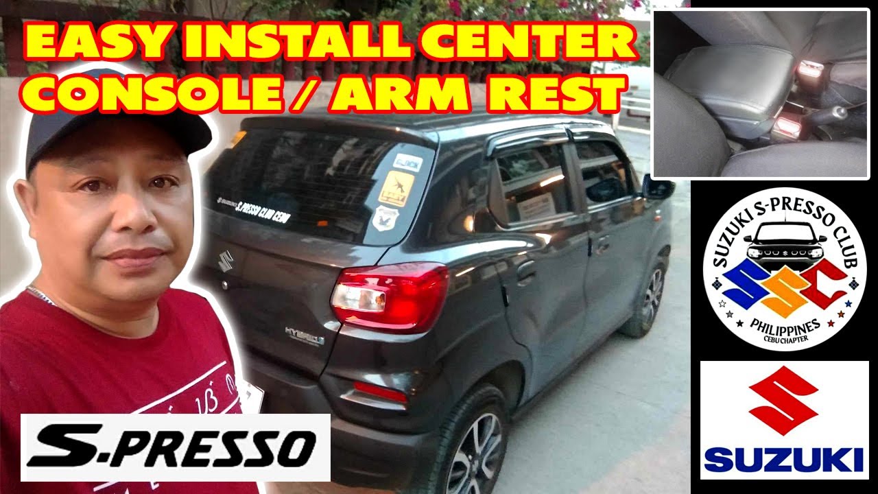 SUZUKI S.PRESSO AGS I CENTER CONSOLE/ARM REST I PLUG N PLAY EASY INSTALL I