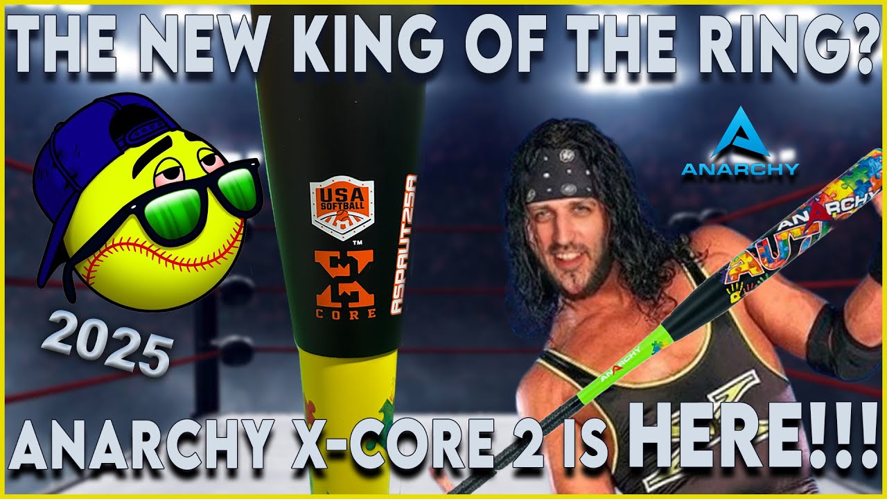 The New Anarchy X-Core 2 Tech is INSANE!!! Autism Awareness Slowpitch bat for USA Softball