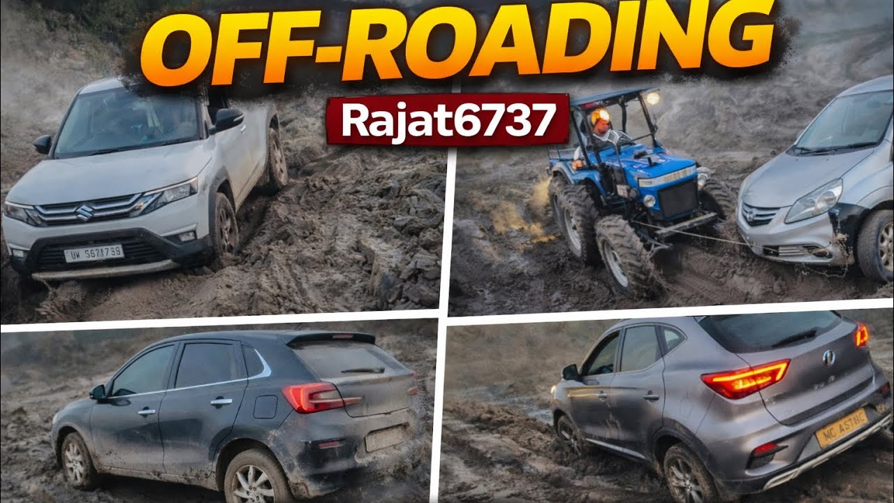 	✨ Off-Roading in Mud 😱 | Cars 🚗 vs Nature 🌧️