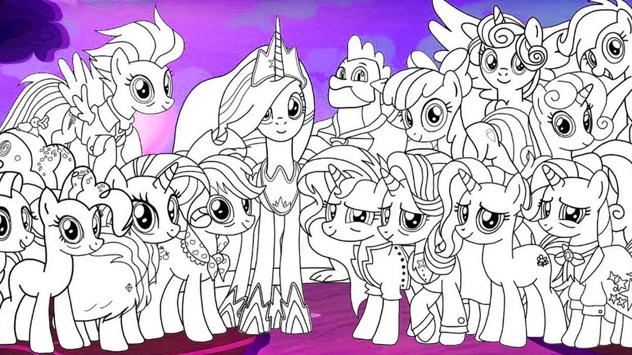 MLP My little pony Coloring