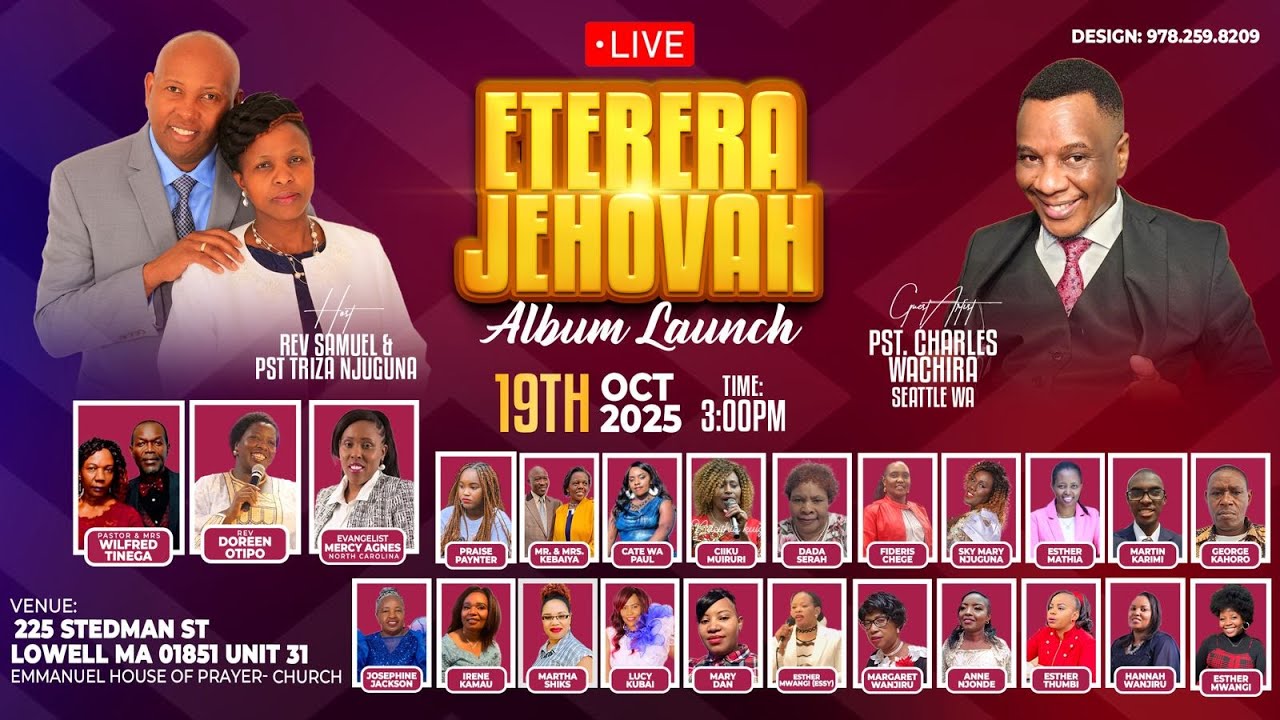 ETERERA JEHOVAH ALBUM LAUNCH || Pastor Triza Njuguna