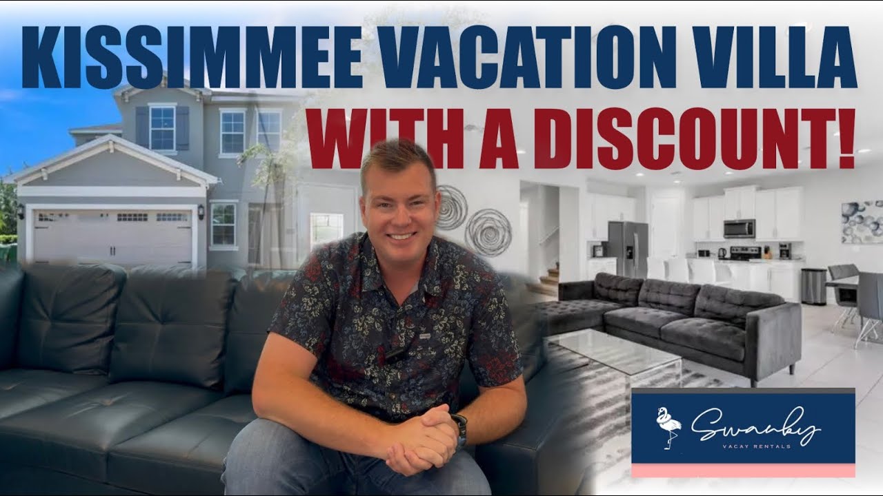 Villa near DISNEY world with a DISCOUNT! Vacation Holiday Home on Encore Reunion Resort Orlando! 🤩