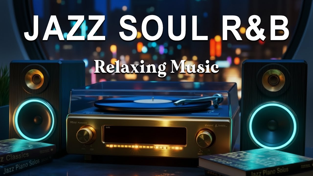 Smooth Jazz & Soulful R&B Beats | Relaxing Instrumental Background for Study, Focus & Evenings