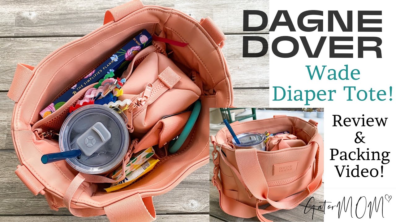 Dagne Dover | Small Wade Diaper Tote Review! | GatorMOM