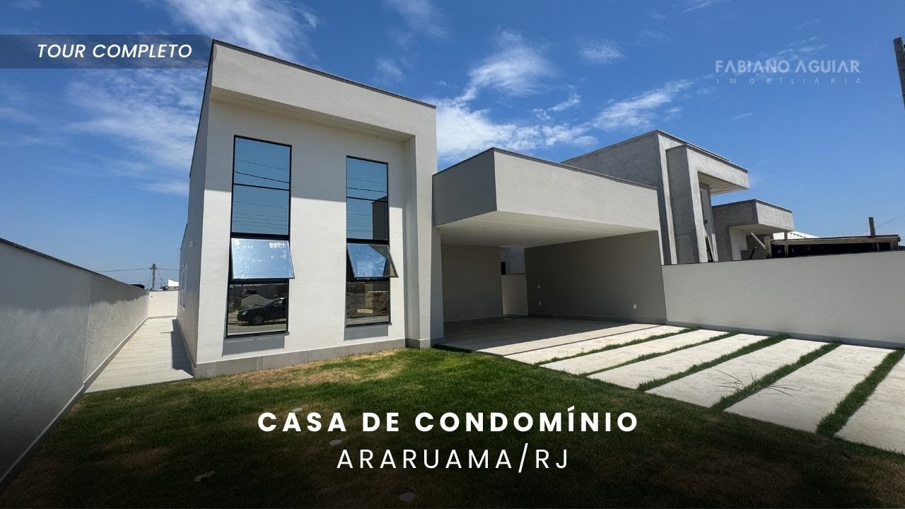 CASA INCRÍVEL COM 3 QUARTOS À VENDA EM ARARUAMA/RJ