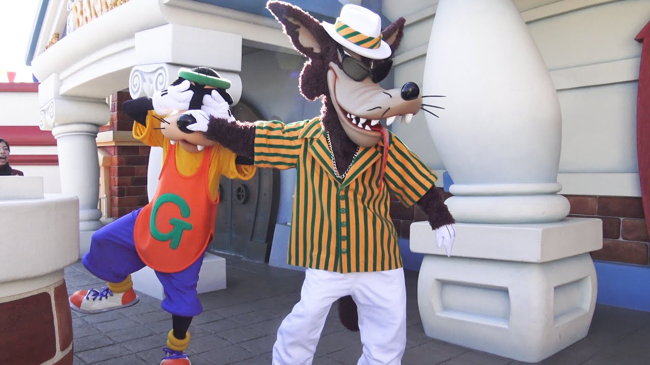 TDL グーフィーの天敵？！「トゥーンタウン・グリでのちょこっと映像」東京ディズニーランド