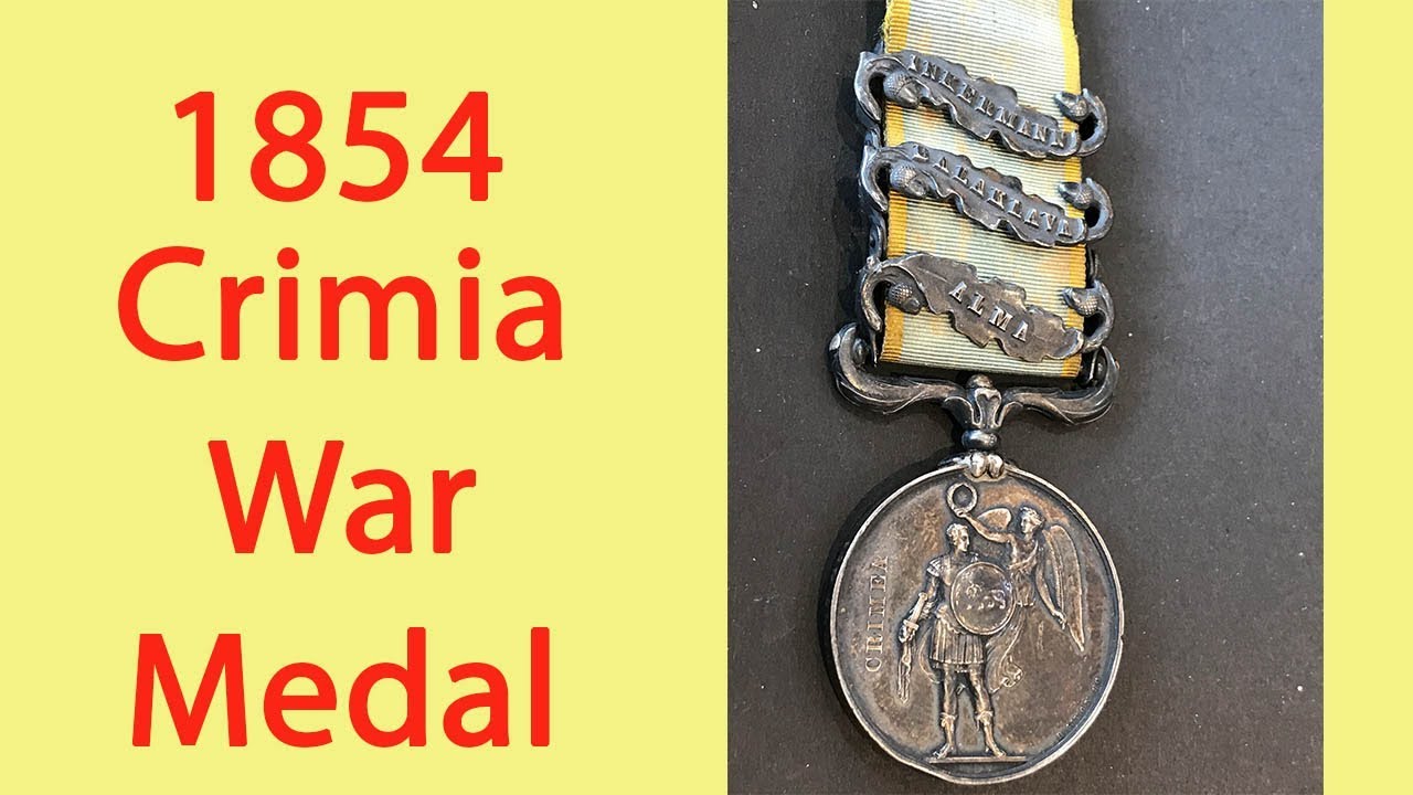 Посмотрите и пообщайтесь с Викторией, медалью за Крымскую войну 1854 года, привезённой в мой магазин