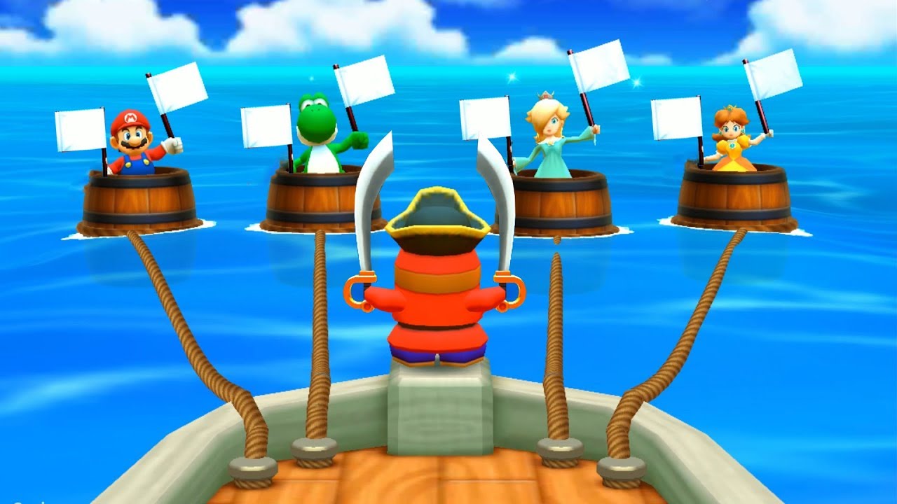 Mario Party: The Top 100 Minigames - Mario Vs Yoshi Vs Rosalina Vs Daisy(Master Difficulty)