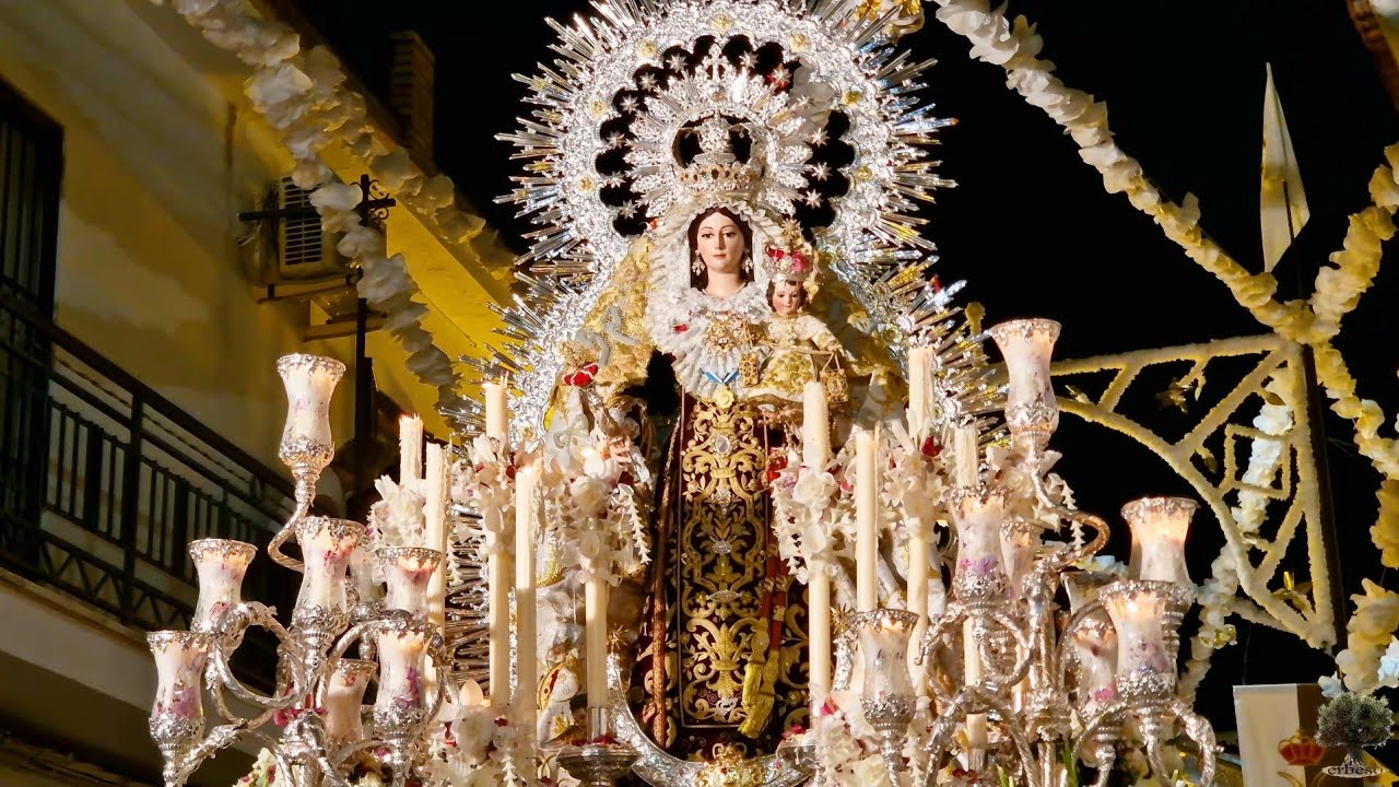 Salida procesional de la Virgen del Carmen de Sanlúcar la Mayor - BM Angustias