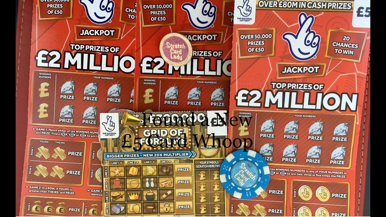 📣📣Whoop whoop I found the new £2 Million Jackpot, also scratching Grid of Fortune, what can we find📣