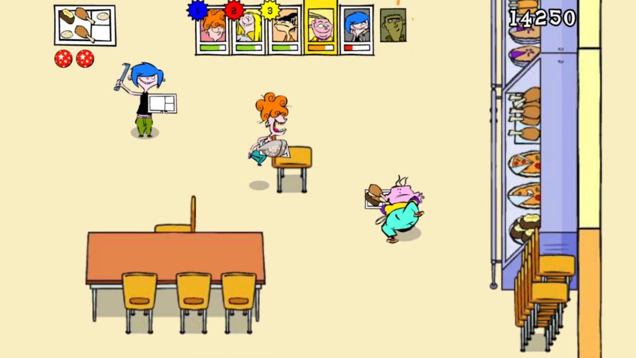 Полное прохождение игры «Lunchroom Rumble» от Heris (Ed Edd n Eddy)