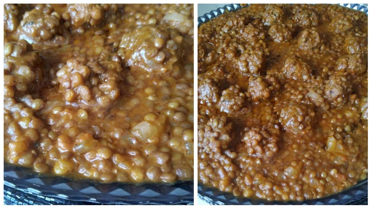العدس بالكفتة على طريقتي لذيذ وصحي lentilles à la marocaine facile et rapide