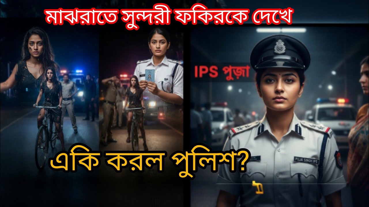 মাঝরাতে সুন্দরী ফকিরকে দেখে একি করল পুলিশ?ফকির সেজে ধরা দিলেন আইপিএস অফিসার!​ইন্সপেক্টরের ১০০০ টাকা
