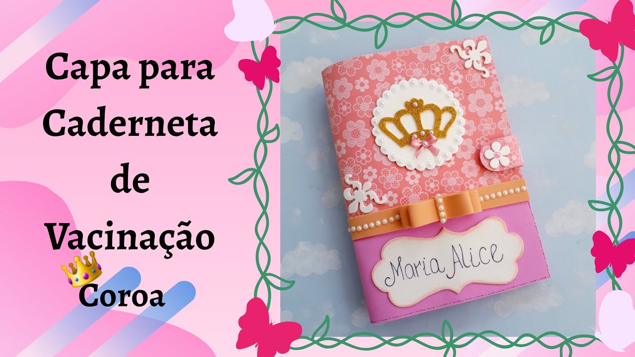 Capa para Caderneta Coroa