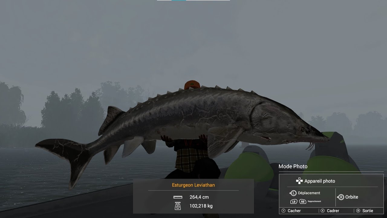 Fishing Planet Dnipro Esturgeon Léviathan,