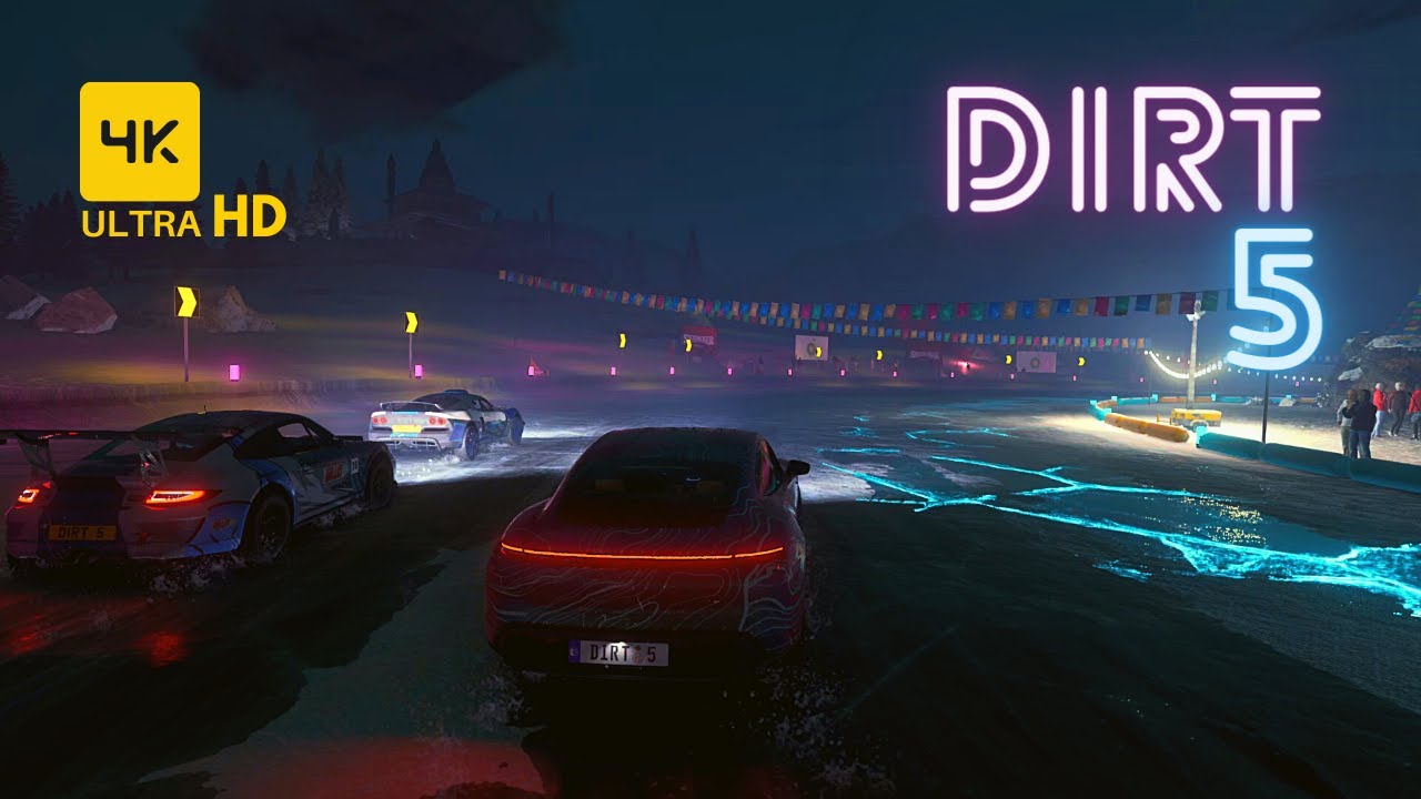 DIRT 5 - Energy DLC - 4K Gameplay Porsche Taycan Turbo S in Nepal