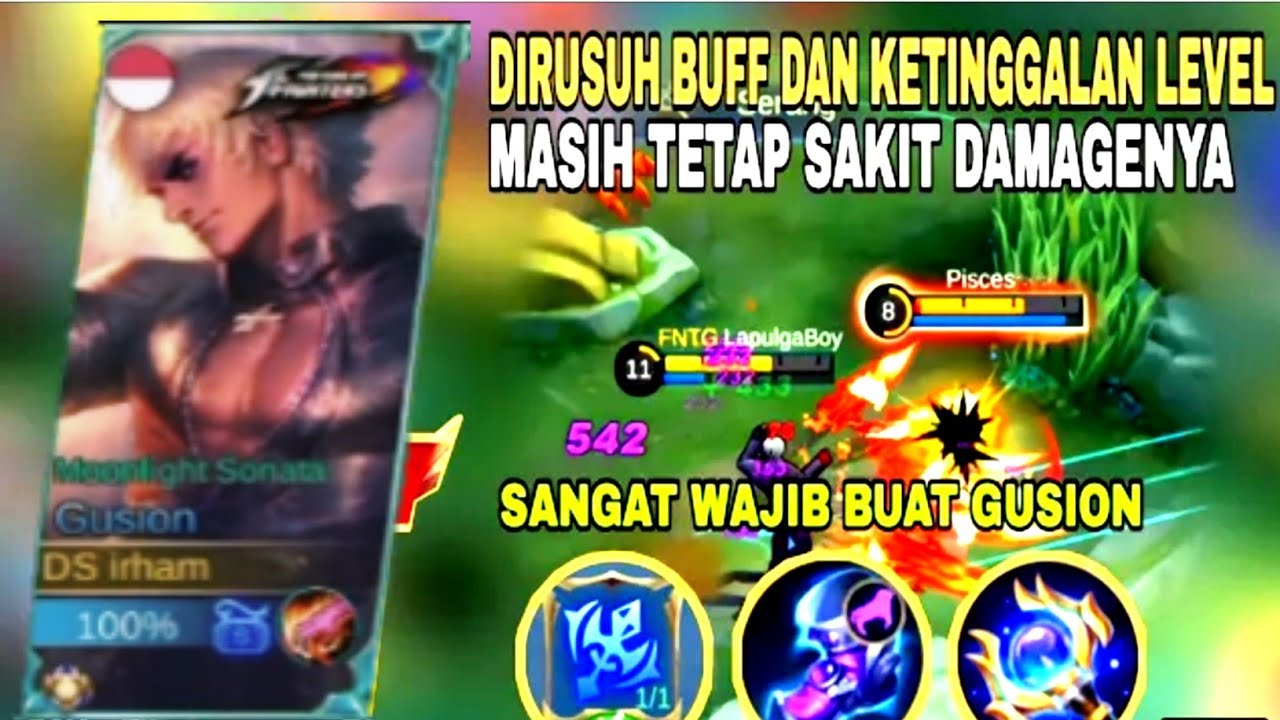 Build gusion Revamp tersakit 2022, Gusion hyper