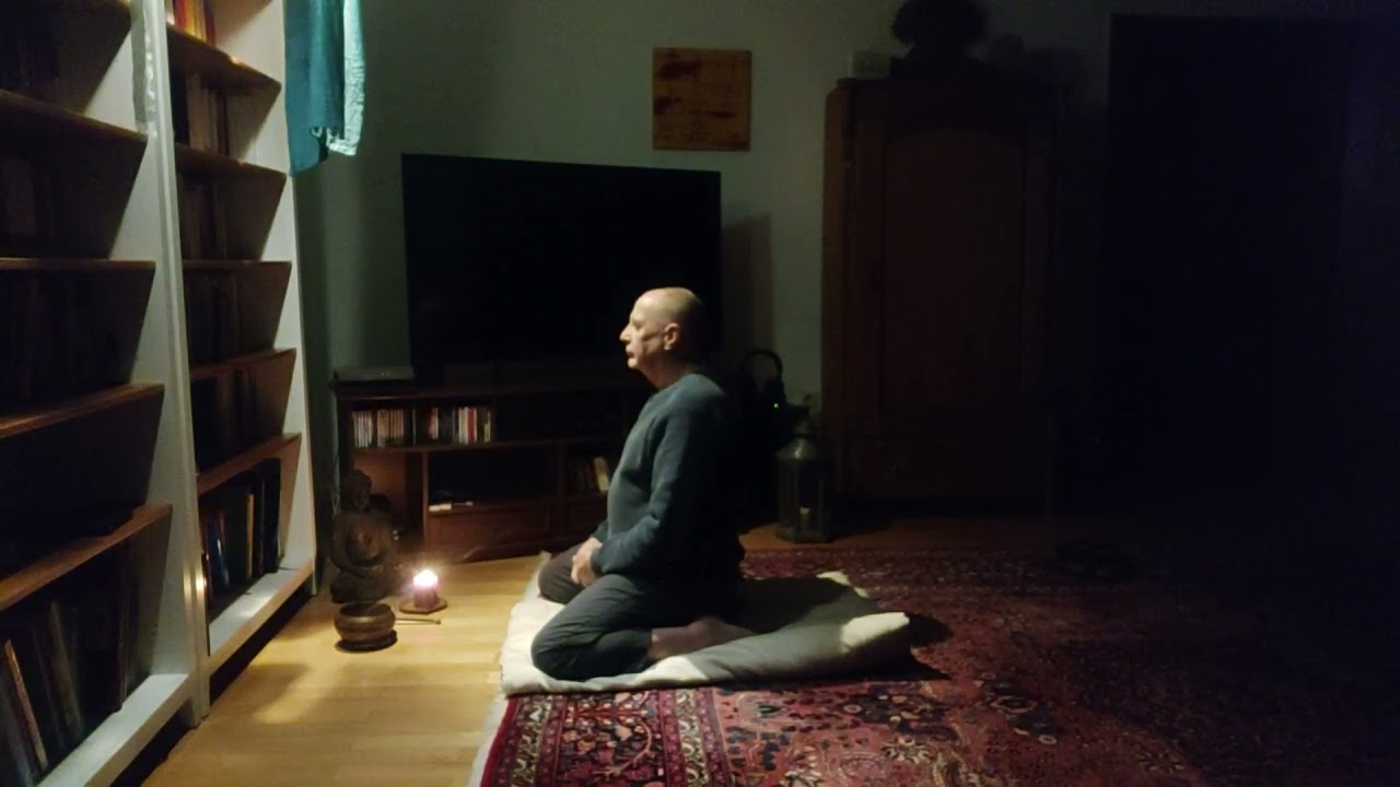 Meditation, einfach sitzen