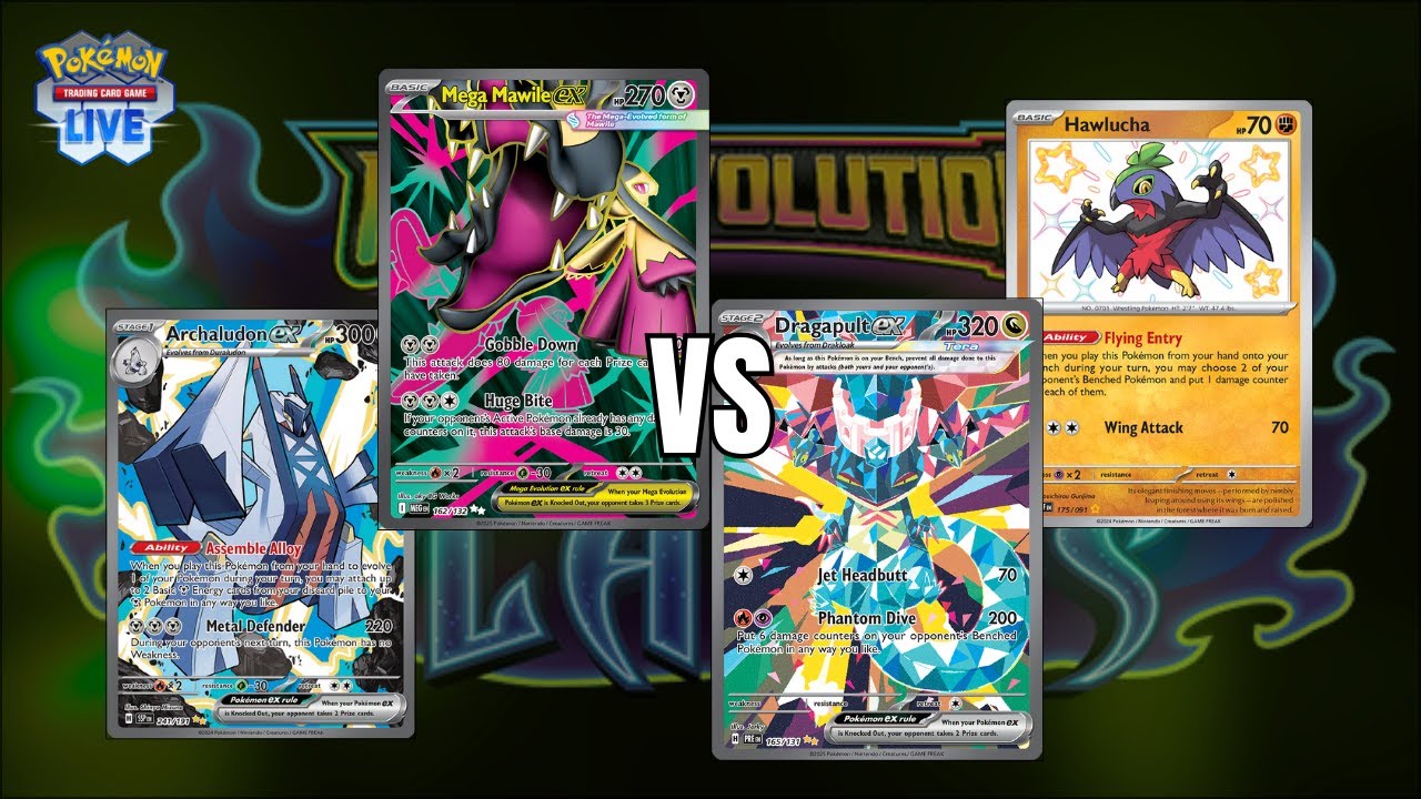Mega Mawile ex VS. Dragapult ex - Dec 2025 Ranked Battle (PTCGL: Mega Evolution - Phantasmal Flames)
